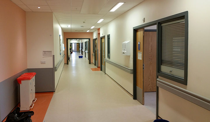 Photo of transplant ward